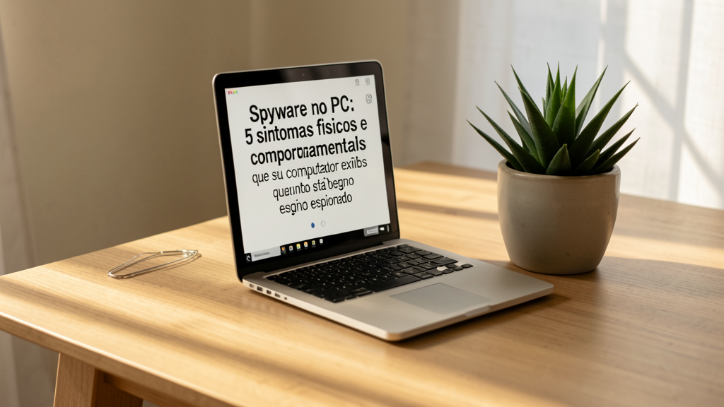 Detalhe fotográfico relacionado a Spyware no PC: 5 sintomas físicos e comportamentais que seu computador exibe quando está sendo espionado