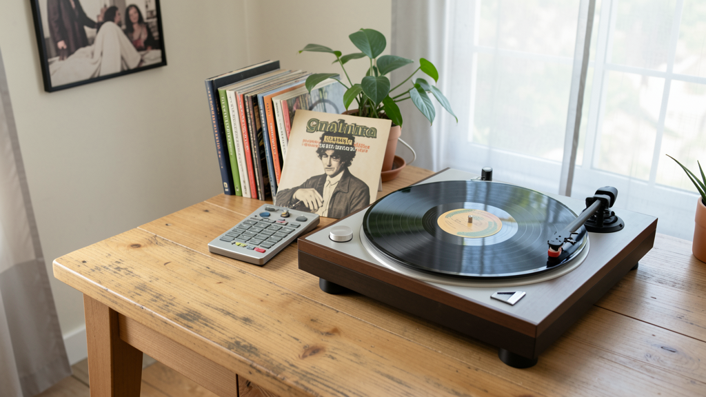 Imagem editorial ilustrando Vinil e a Grande Mentira da “Qualidade Superior” que Custa Caro